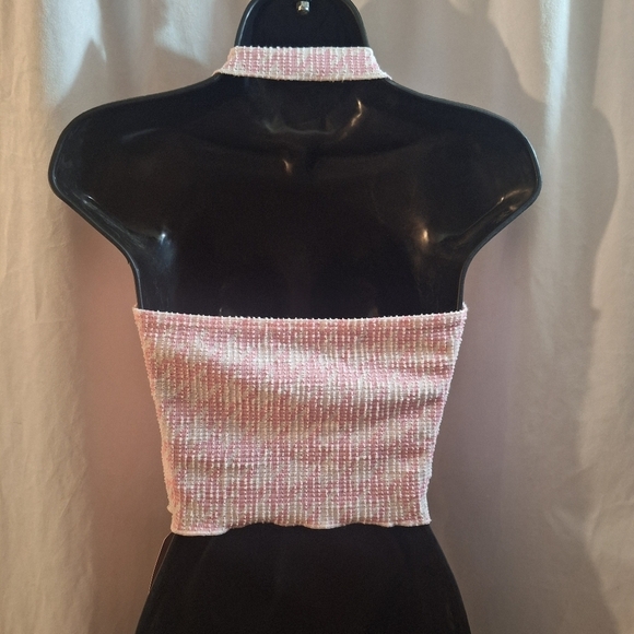 SHEIN Light Pink Knit Tank Top - Picture 5 of 6